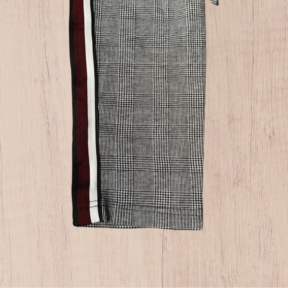 Womens Plaid drawstring trousers Medium - Picture 4 of 8